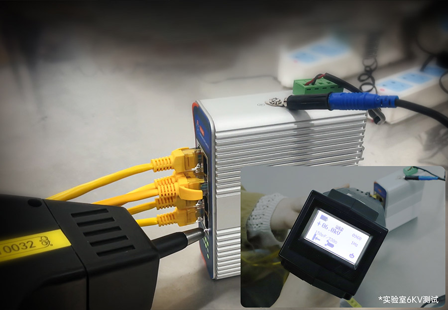 工業級以太網交換機的工業防雷6000V